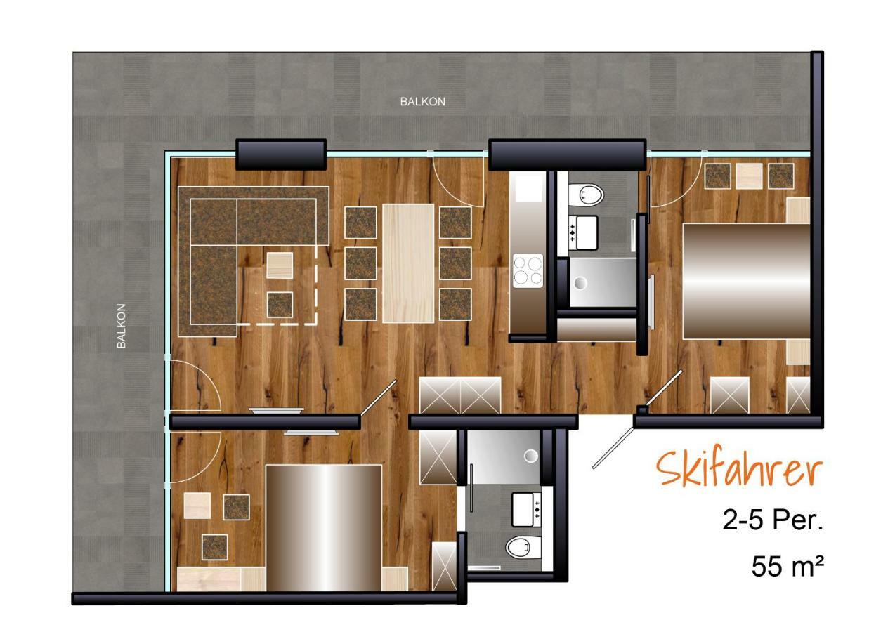 CIllas Appartements Капл Екстериор снимка